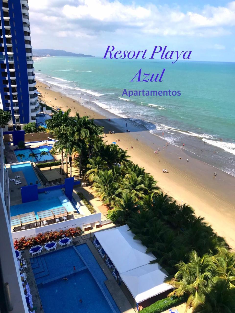 Resort Playa Azul Departamentos Frente Al Mar Tonsupa Eksteriør bilde